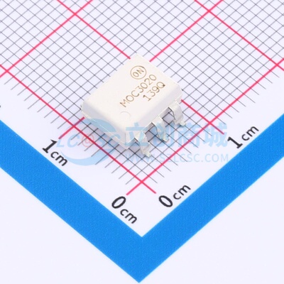 可控硅输出光耦 MOC3020SR2M SMD-6P onsemi(安森美) 电子元器件