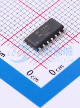 逻辑门 MM74HCT00M SOIC-14 onsemi(安森美) 电子元器件原装正品