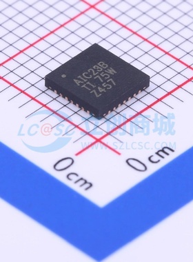 音频接口芯片 TLV320AIC23BRHDR QFN-28 TI/德州 电子元器件配单