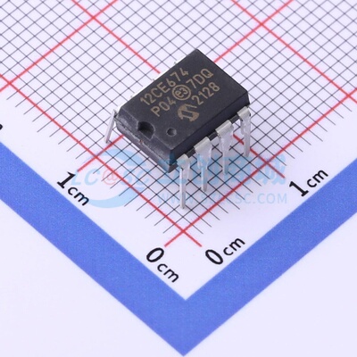单片机(MCU/MPU/SOC) PIC12CE674-04I/P PDIP-8 MICROCHIP(美国微