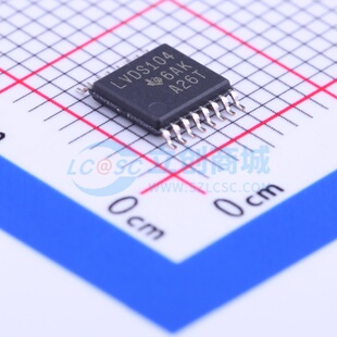 LVDS芯片 SN65LVDS104PWR TSSOP-16 TI/德州 电子元器件原装正品