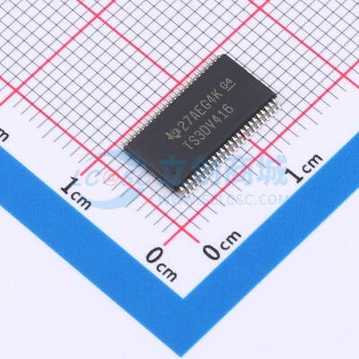 模拟开关/多路复用器 TS3DV416DGGR TSSOP-48-6.2mm TI/德州