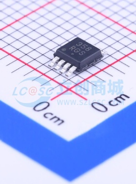 运算放大器 LM358DMR2G MSOP-8 onsemi(安森美) 电子元件原装正品