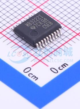 RS232芯片 MAX3222IDBR SSOP-20-5.2mm TI/德州 电子元件原装正品