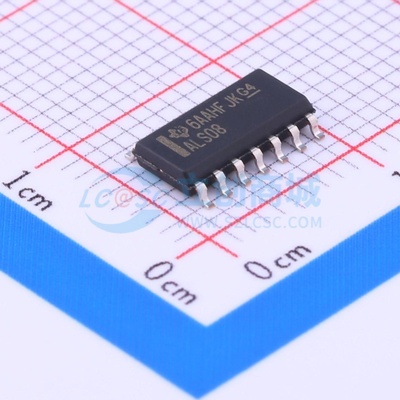 逻辑门 SN74ALS08DR SOIC-14 TI/德州 电子元器件配单原装正品