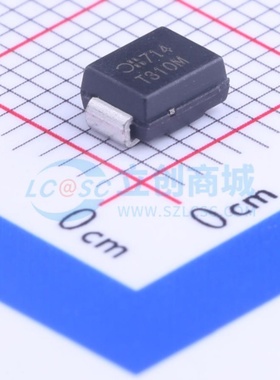 静电保护器(TVS/ESD) TB3100M-13-F SMB DIODES(美台) 电子元器件