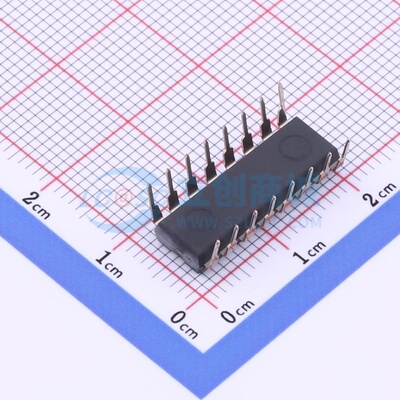 数码管驱动 CD74HC4511E PDIP-16 TI/德州 电子元件配单原装正品