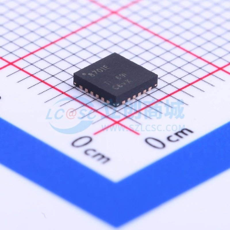 有刷直流电机驱动芯片 DRV8701ERGET VQFN-24 TI/德州 电子元器件