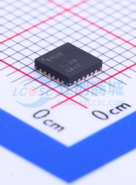 有刷直流电机驱动芯片 DRV8701ERGET VQFN-24 TI/德州 电子元器件