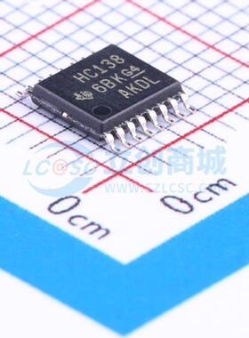 信号开关/编解码器/多路复用器 SN74HC138PWR TSSOP-16 TI/德州