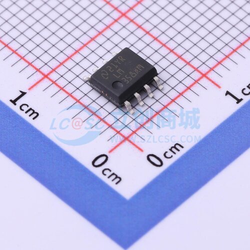 运算放大器 LM358AMX/NOPB SOIC-8 TI/德州 电子元件配单原装正品
