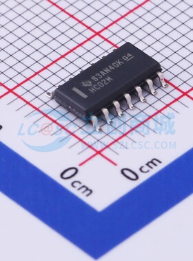 逻辑门 CD74HC02M96 SOIC-14 TI/德州 电子元器件配单原装正品