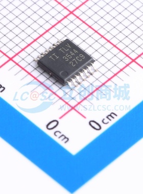 运算放大器 TLV3544IPWR TSSOP-14 TI/德州 电子元件配单原装正品
