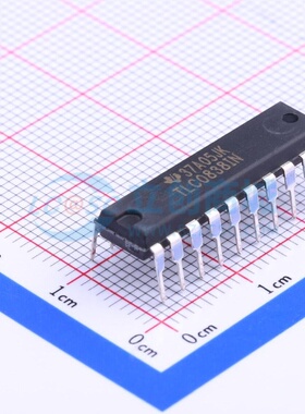 模数转换芯片ADC TLC0838IN PDIP-20 TI/德州 电子元器件原装正品