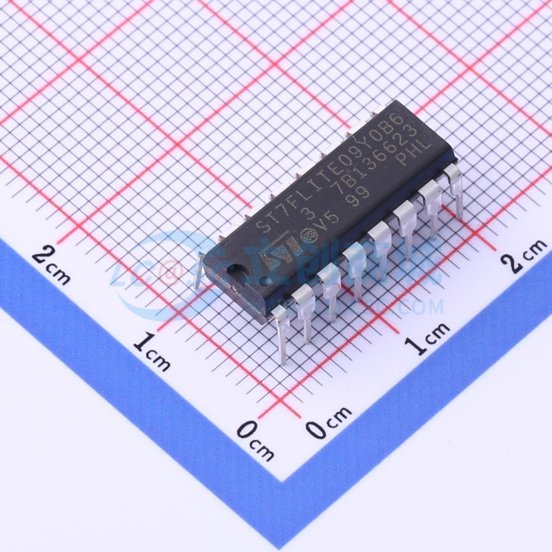 单片机(MCU/MPU/SOC) ST7FLITE09Y0B6 DIP-16 意法半导体芯片