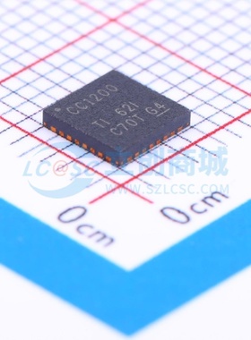 无线收发芯片 CC1200RHBR VQFN-32 TI/德州 电子元件配单原装正品