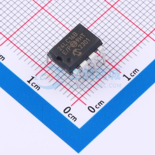 EEPROM 24LC16B-E/P PDIP-8 MICROCHIP(美国微芯) 电子元器件配单
