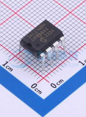 EEPROM 24LC16BH-I/P PDIP-8 MICROCHIP(美国微芯) 电子元件配单
