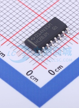 特殊逻辑IC CD74HC283M SOIC-16 TI/德州 电子元器件配单原装正品