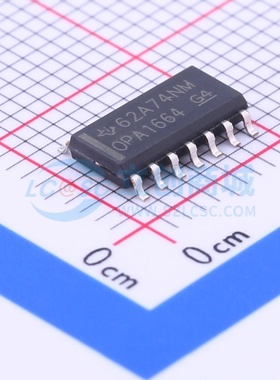 音频功率放大器 OPA1664AIDR SOIC-14 TI/德州 电子元件原装正品