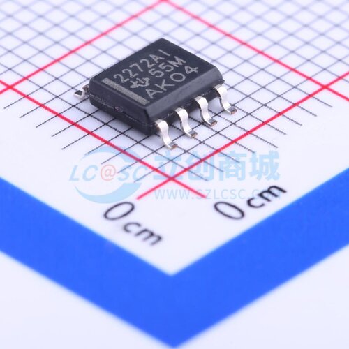 精密运放 TLC2272AID SOIC-8 TI/德州 电子元器件配单原装正品