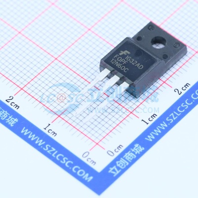 场效应管(MOSFET) FQPF12N60C TO-220F onsemi(安森美) 原装正品