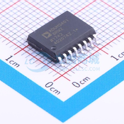 数字隔离器 ADUM3401BRWZ SOIC-16 ADI(亚德诺) 电子元件原装正品