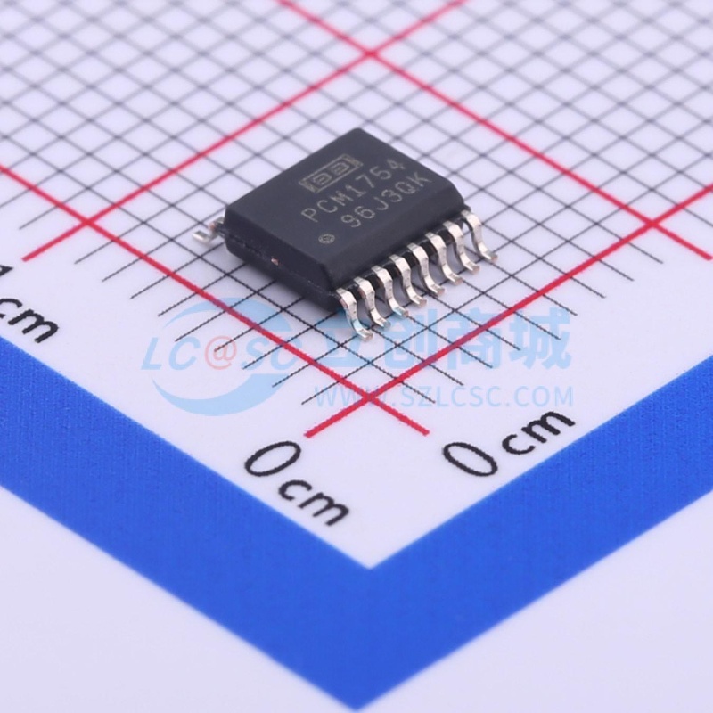 ADC/DAC芯片 PCM1754DBQR SSOP-16 TI/德州 电子元件配单原装正品