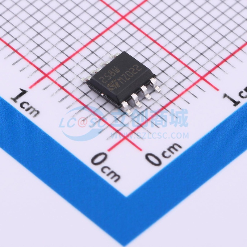 运算放大器 LM258WDT SO-8 ST(意法半导体) 电子元件配单原装正品