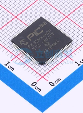 单片机(MCU/MPU/SOC) PIC32MX460F512L-80I/PT TQFP-100 MICROCHI