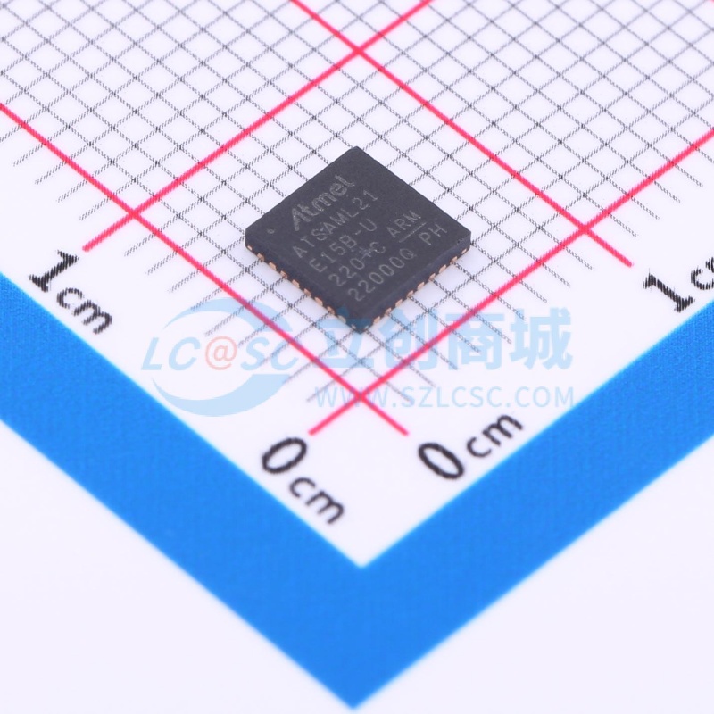 单片机(MCU/MPU/SOC) ATSAML21E15B-MUT VQFN-32 MICROCHIP(美国