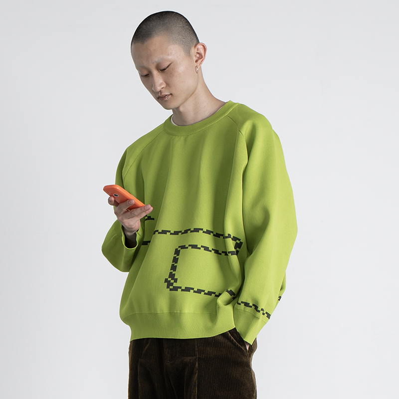 conp 21aw  gluttonous snake sweater 贪吃蛇针织卫衣