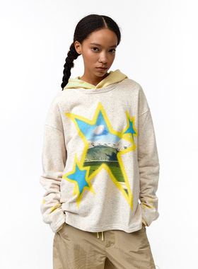 CONP 24AW 彩色草原星卫衣