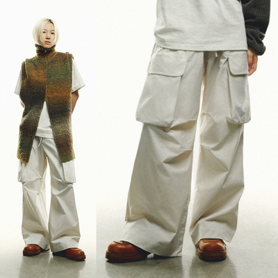 CONP折叠立体袋休闲裤