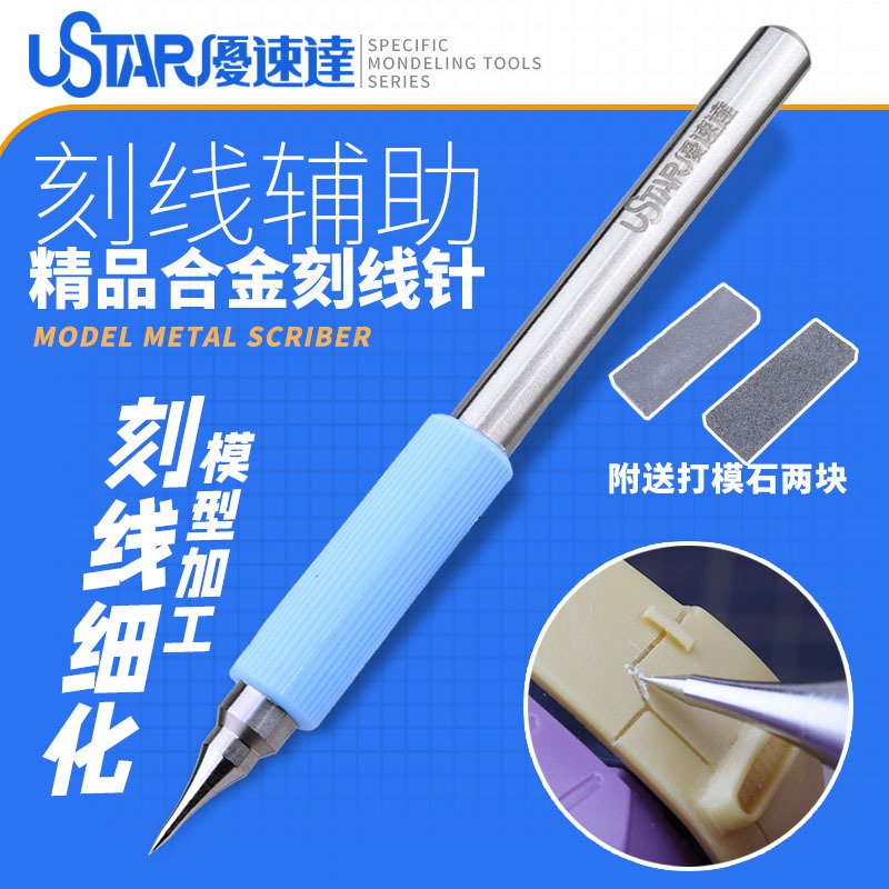 刻线针配磨石优速达模型工具推刀