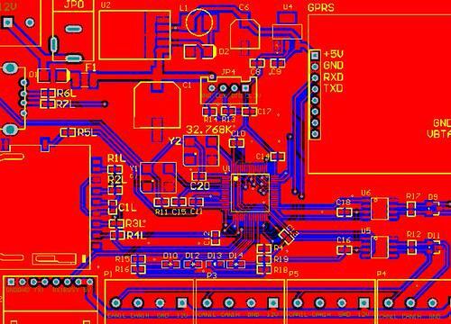 STM32F105原理图PCB CAN通信 SN65HVD232 LM2596 STM32F105开发板