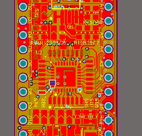 STM32F042开发板原理图PCB LD39050 ST890CDR LD3985 stm32f042板