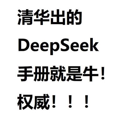 deepseek清华大学内部资料完整版 普通人如何抓住DeepSeek红利 AI