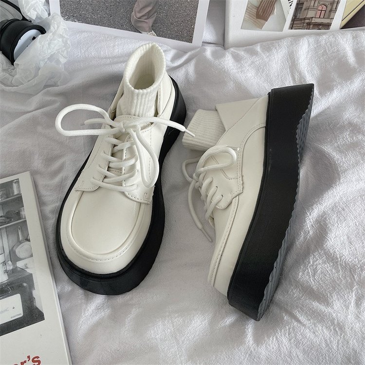 英伦风玛丽珍鞋春秋新款