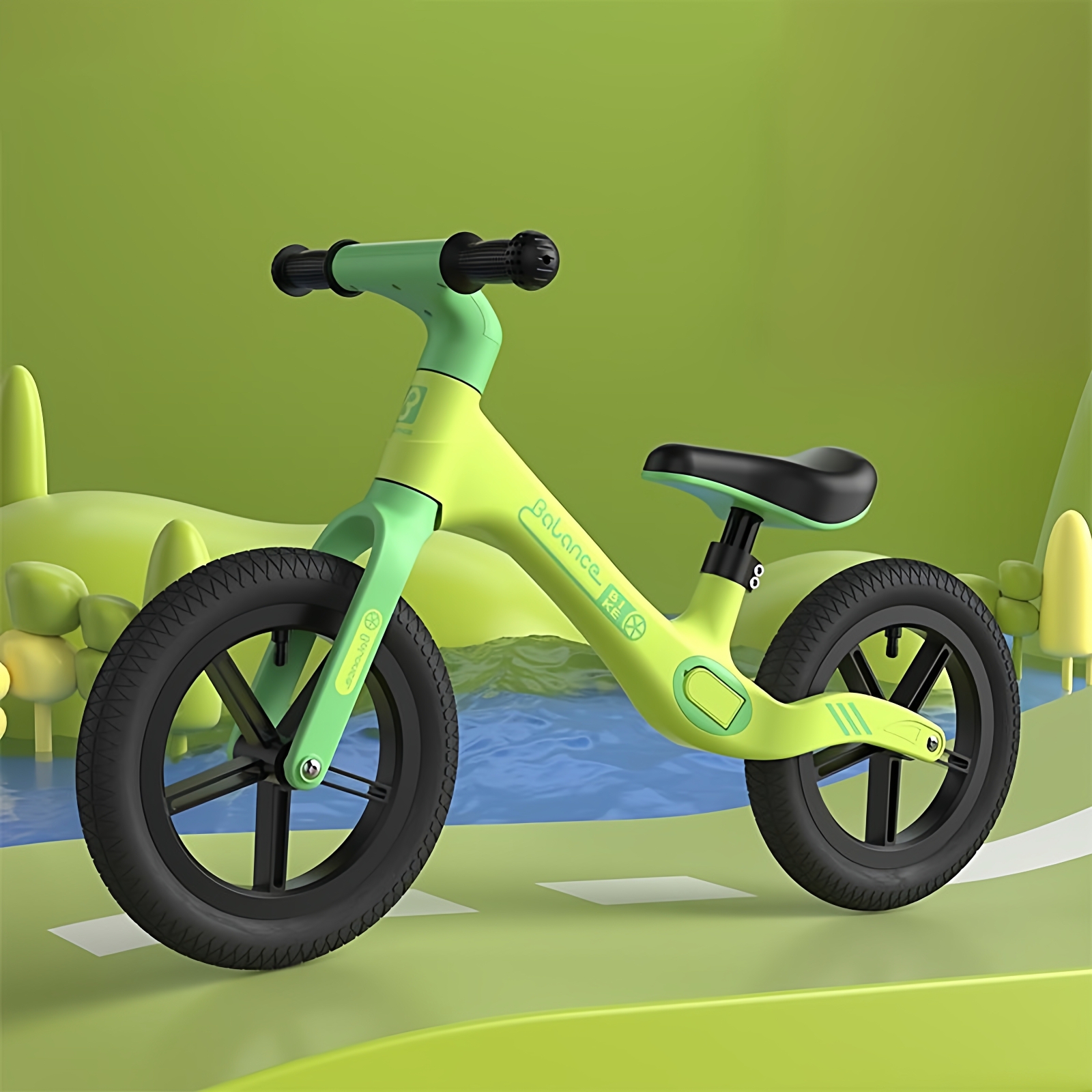 儿童平衡车1-3岁入门滑行自行车