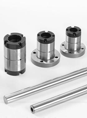 国产滚珠花键圆法兰花键套SLF006/08/10/13/16/20/25/30/40/50/60