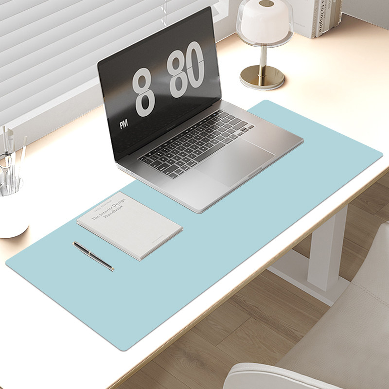 마우스 패드 초대형 데스크탑 키보드 책상 패드 책상 패드 가죽 사무실 컴퓨터 패드 맞춤형 방수