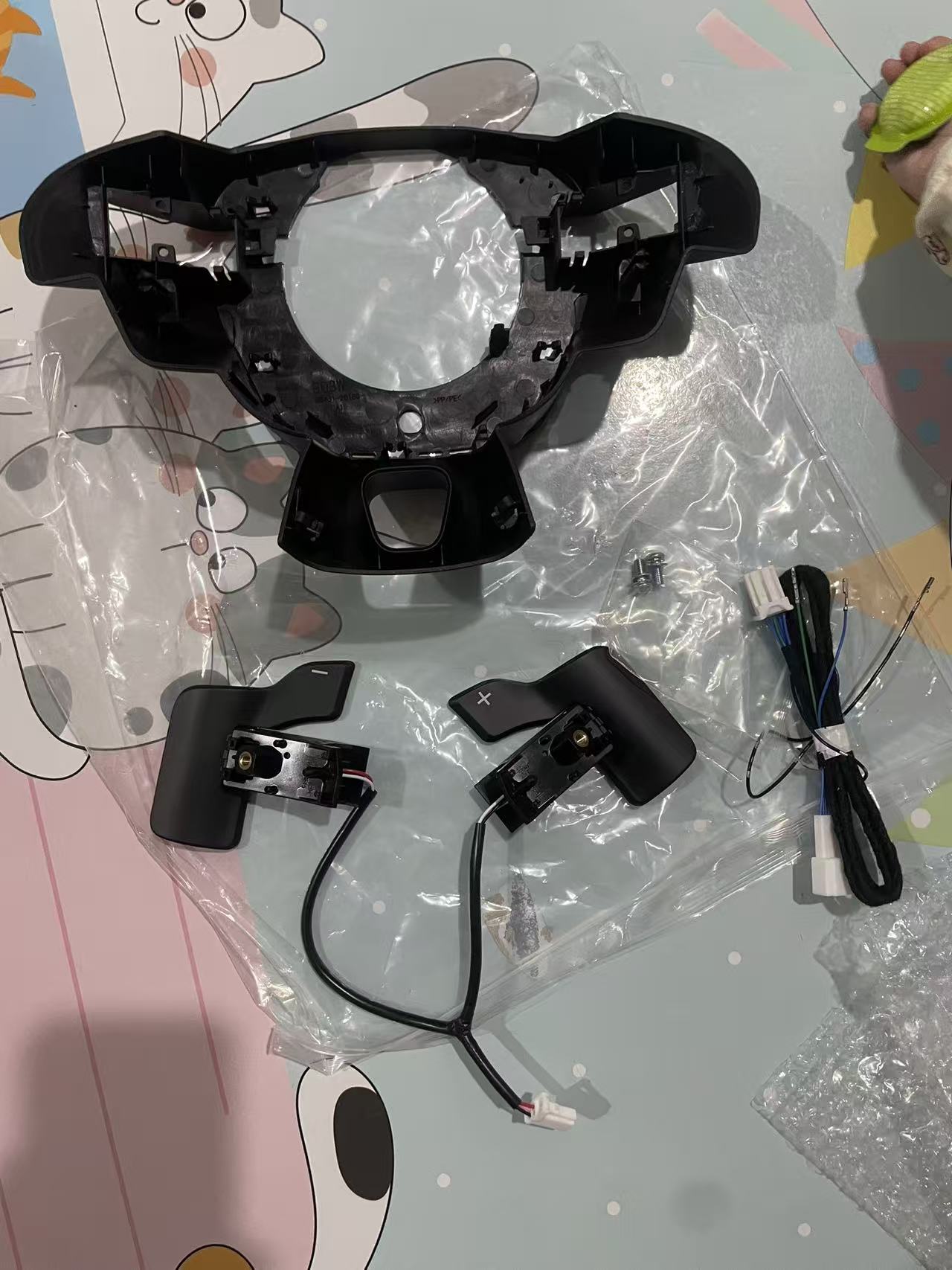 九代凯美瑞方向盘升级换挡拨片香港台湾凯美瑞升级快拨超车运动档