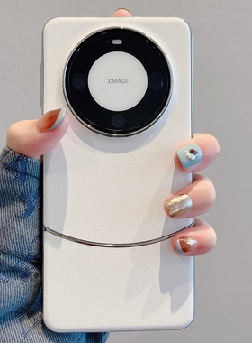 【甄选真皮】适用华为mate80pro手机壳新款mate70pro超薄奢华外壳mate60rs高级感电镀mate80promax保护套男女