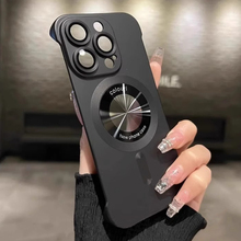 裸机手感无边框适用苹果16promax手机壳带镜头膜iPhone15promax漏标磁吸14新款13超薄16pro磨砂高级感防摔套