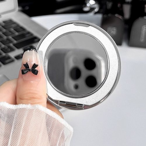 镜面磁吸支架指环扣补妆镜