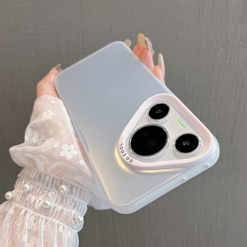 适用华为pura70p硅胶简约手机壳