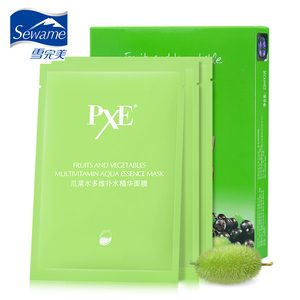 雪完美PXE瓜菜水多维补水面膜贴深层保湿滋润控油提亮肤女学生