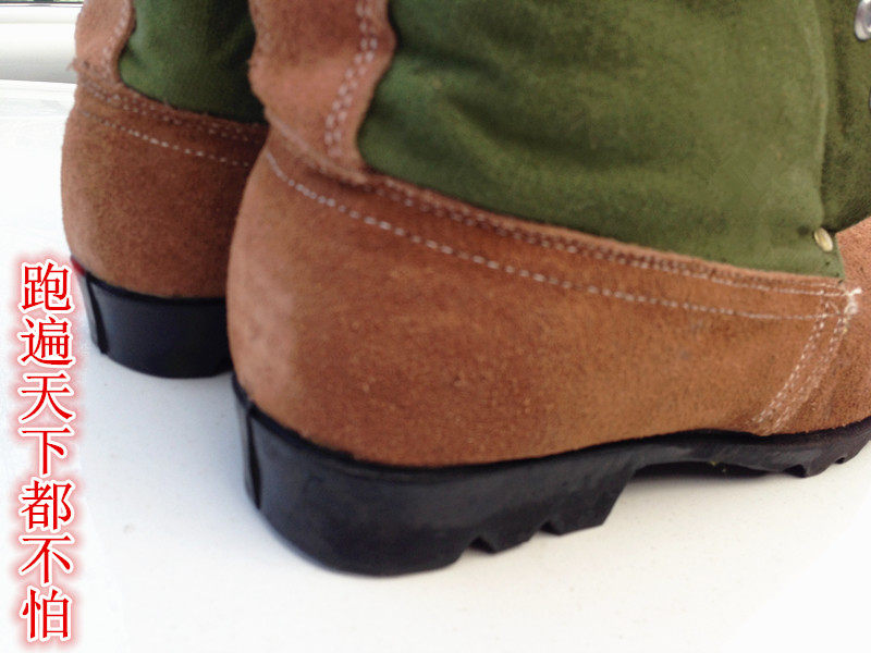 Boots militaires pour homme en cuir - Ref 1401366 Image 3
