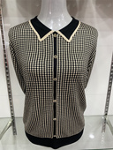 针织毛衣翻领打底小衫 洋气薄款 宽松上衣女服 春秋款 中老年人妈妈装